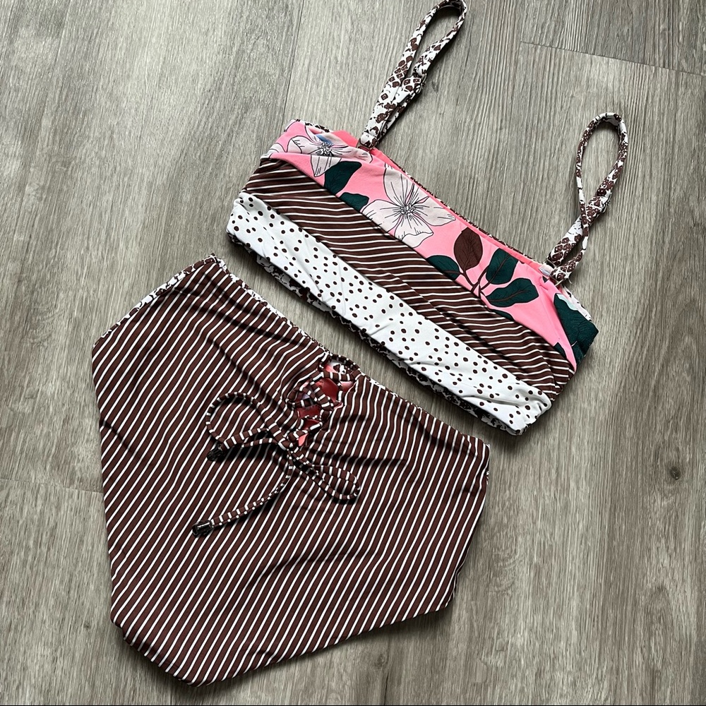 Maaji Coconut Brown Python Bikini Set - image 3